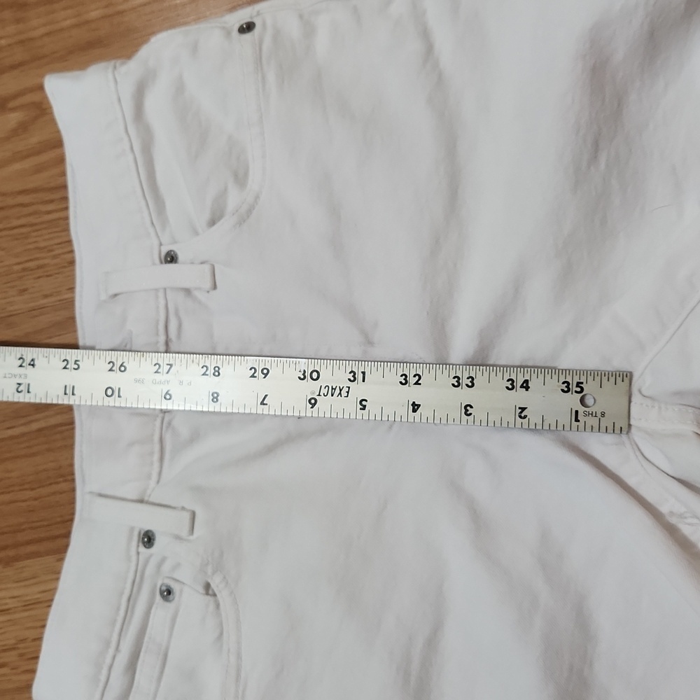 J. Crew High-rise denim cut off short in white size 25 cotton blend - Picture 12 of 12